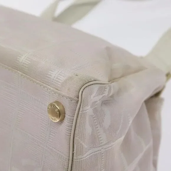 Chanel Travel Line Pink Nylon Handbag (Pre-Owned) - Picture 8 of 16